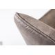 Seturi scaune, HoReCa - Set de 2 scaune elegante cu cotiere confortabile Loft, vintage taupe