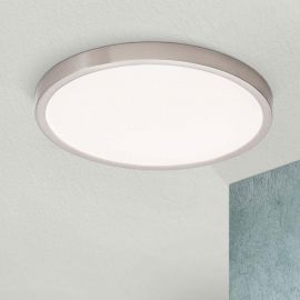 Plafoniere - Plafoniera LED design slim LERO round D-30cm 4000K argintie