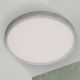 Plafoniere - Plafoniera LED design slim LERO round D-30cm 4000K argintie