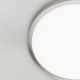 Plafoniere - Plafoniera LED design slim LERO round D-30cm 4000K argintie