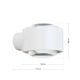 Aplice, corpuri de iluminat pentru pereti - Aplica LED iluminat ambiental up/down IP65 TATRA alba