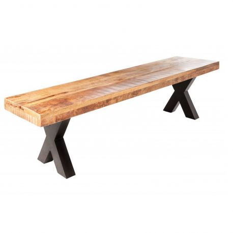 Banchete-Tabureti - Banca industrial style Iron Craft mango, 160cm