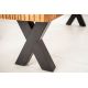 Banchete-Tabureti - Banca industrial style Iron Craft mango, 160cm