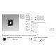 Spoturi - Spot LED de exterior IP65 iluminat ambiental DART SQ White