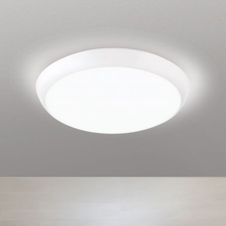 Plafoniere - Plafoniera LED pentru baie design circular MAGGY D-25cm alba