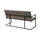 Banchete-Tabureti - Bancheta design industrial Loft 160cm, vintage taupe