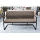 Banchete-Tabureti - Bancheta design industrial Loft 160cm, vintage taupe