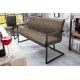 Banchete-Tabureti - Bancheta design industrial Loft 160cm, vintage taupe