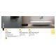 Iluminat pentru baie - Aplica pentru baie design modern IP44 MARA negru/alama