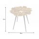 Masute Living - Masuta cu aspect deosebit Ginkgo Leafs 55cm, auriu