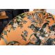 Seturi scaune, HoReCa - Set de 2 scaune moderne tapitate cu model floral Boutique galben