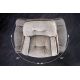 Scaune - Scaun modern pivotant Lounger Vintage taupe