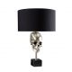 Veioze - Veioza, Lampa de masa moderna Skull negru/ argintiu