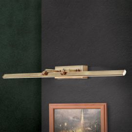 Aplice oglinda, tablou - Aplica LED pentru tablou PUBLIO L-75cm alama antique