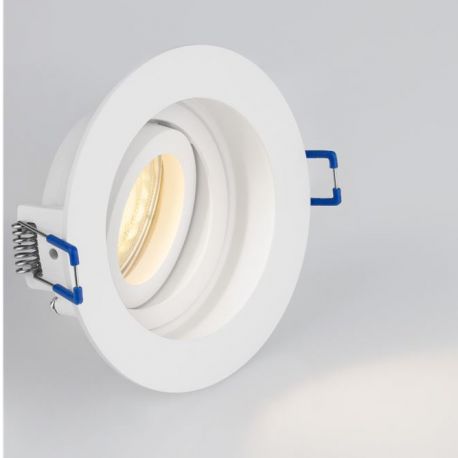 Spoturi tavan fals - Spot incastrabil directionabil GU10 SELENITE alb