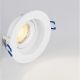 Spoturi tavan fals - Spot incastrabil directionabil GU10 SELENITE alb