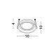 Spoturi tavan fals - Spot incastrabil directionabil GU10 SELENITE alb