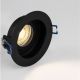 Spoturi tavan fals - Spot incastrabil directionabil GU10 SELENITE negru