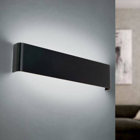 Aplice, corpuri de iluminat pentru pereti - Aplica de perete LED iluminat ambiental ACCENT negru