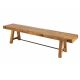 Banca design industrial vintage Finca 165cm Pin