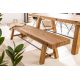 Banchete-Tabureti - Banca design industrial vintage Finca 165cm Pin