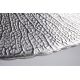 Masute Living - Masuta auxiliara cu aspect deosebit Leaf 40cm, argintiu