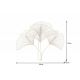 Decoratiuni perete - Decoratiune de perete frunze de ginkgo filigran, Ginkgo 90cm auriu