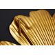 Decoratiuni perete - Decoratiune de perete frunze de ginkgo filigran, Ginkgo 110cm auriu