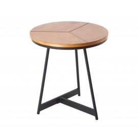 Masute Living - Masuta laterala design industrial vintage Oak Elegance 45cm