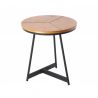 Masuta laterala design industrial vintage Oak Elegance 45cm