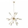 Lustra suspendata cu 14 surse de lumina Sputnik 85cm auriu