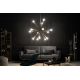 Pendule, Lustre suspendate - Lustra suspendata cu 14 surse de lumina Sputnik 85cm auriu