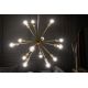 Pendule, Lustre suspendate - Lustra suspendata cu 14 surse de lumina Sputnik 85cm auriu