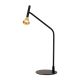 Veioze - Veioza LED stil scandinav minimalist ODEON negru/alama