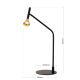 Veioze - Veioza LED stil scandinav minimalist ODEON negru/alama