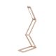 Lampi birou - Lampa LED de birou reglabila cu baterie FALTO aurie