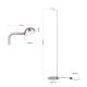 Lampadare - Lampadar LED cu spot ajustabil STUDENT crom satin