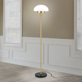 Lampadare - Lampadar/Lampa de podea design elegant SPARTA alama/negru