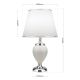 Veioze - Veioza/Lampa de masa design elegant OVUM alb/crom