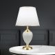 Veioze - Veioza/Lampa de masa design elegant OVUM alb/auriu
