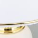 Veioze - Veioza/Lampa de masa design elegant OVUM alb/auriu