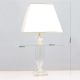 Veioze - Veioza design decorativ cu cristal K9 POKAL crem/auriu