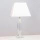 Veioze - Veioza design decorativ cu cristal K9 POKAL alb/crom
