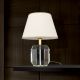Veioze - Veioza design lux cu cristal K9 ALEXIS crem/auriu