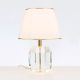 Veioze - Veioza design lux cu cristal K9 ALEXIS crem/auriu
