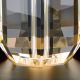 Veioze - Veioza design lux cu cristal K9 ALEXIS crem/auriu