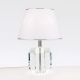 Veioze - Veioza design lux cu cristal K9 ALEXIS alb/crom
