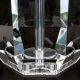 Veioze - Veioza design lux cu cristal K9 ALEXIS alb/crom