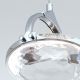 Pendule, Lustre suspendate - Pendul LED cu cristal K9 design lux MOON crom