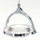 Pendule, Lustre suspendate - Pendul LED cu cristal K9 design lux MOON crom